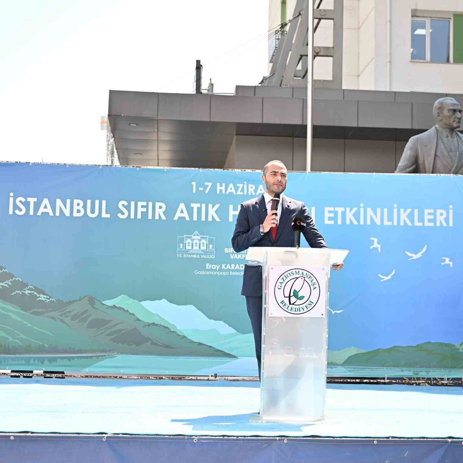 Gaziosmanpaşa&rsquo;da atıklar enerjiye d&ouml;n&uuml;ş&uuml;yor: 60 binden fazla ağacın kesilmesi &ouml;nlendi