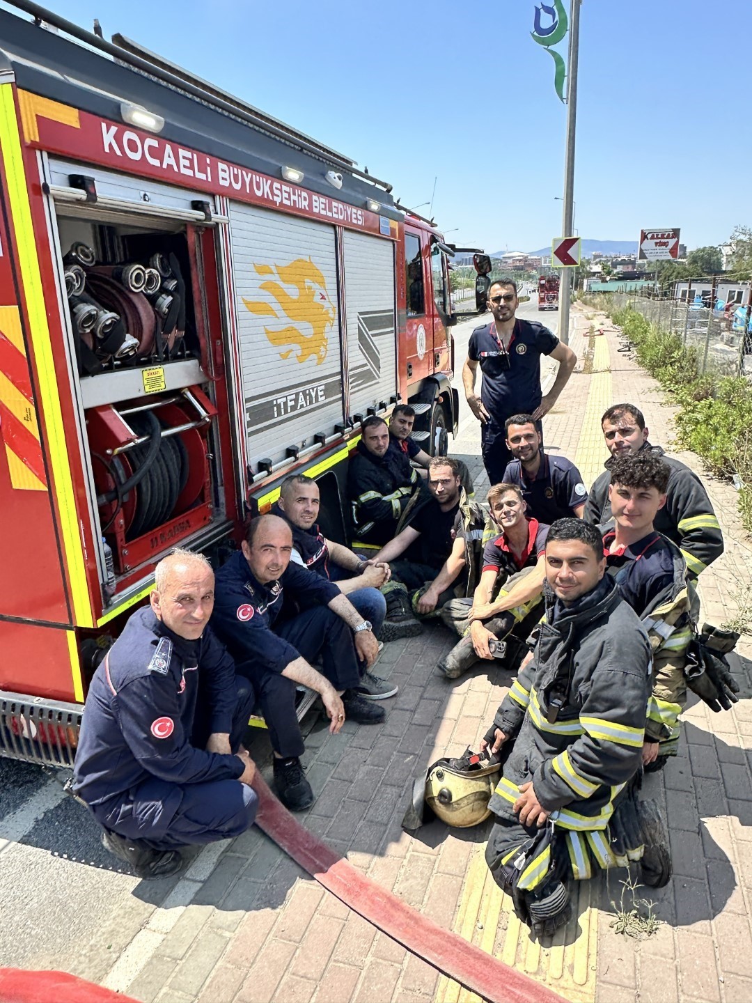 Kocaeli İtfaiyesi son 1 yılda 13 bin 585 olaya m&uuml;dahale etti