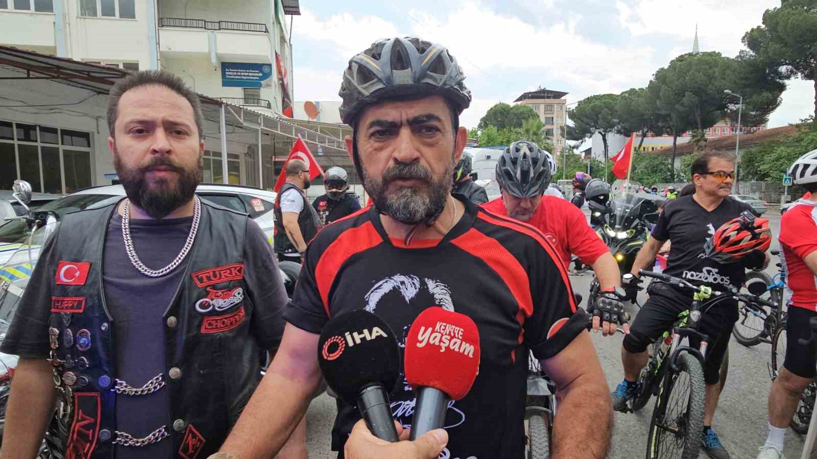 Nazilli&rsquo;de iki tekerli kutlama