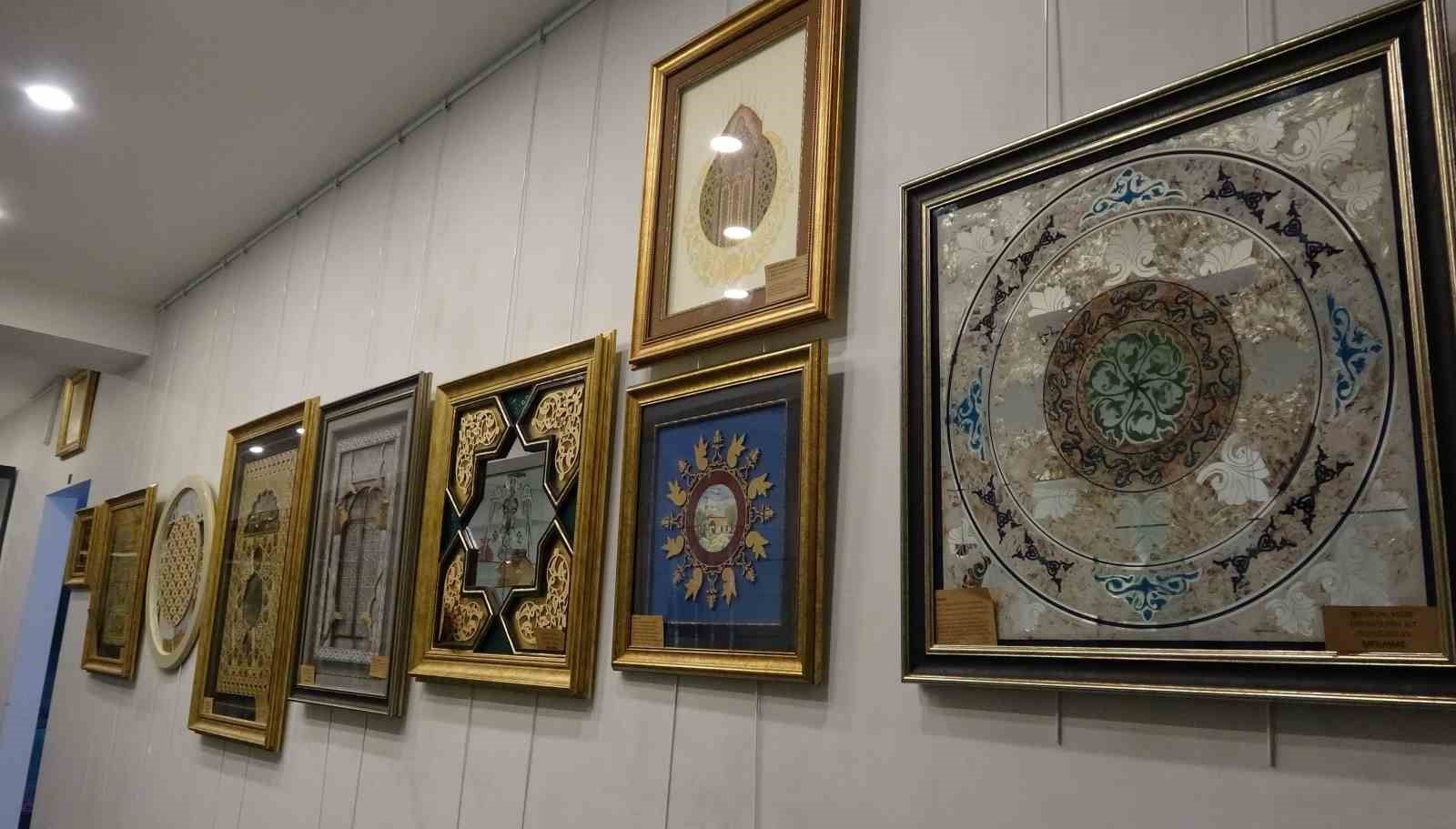 Kızının okul &ouml;deviyle başladı, sanatın ustası oldu