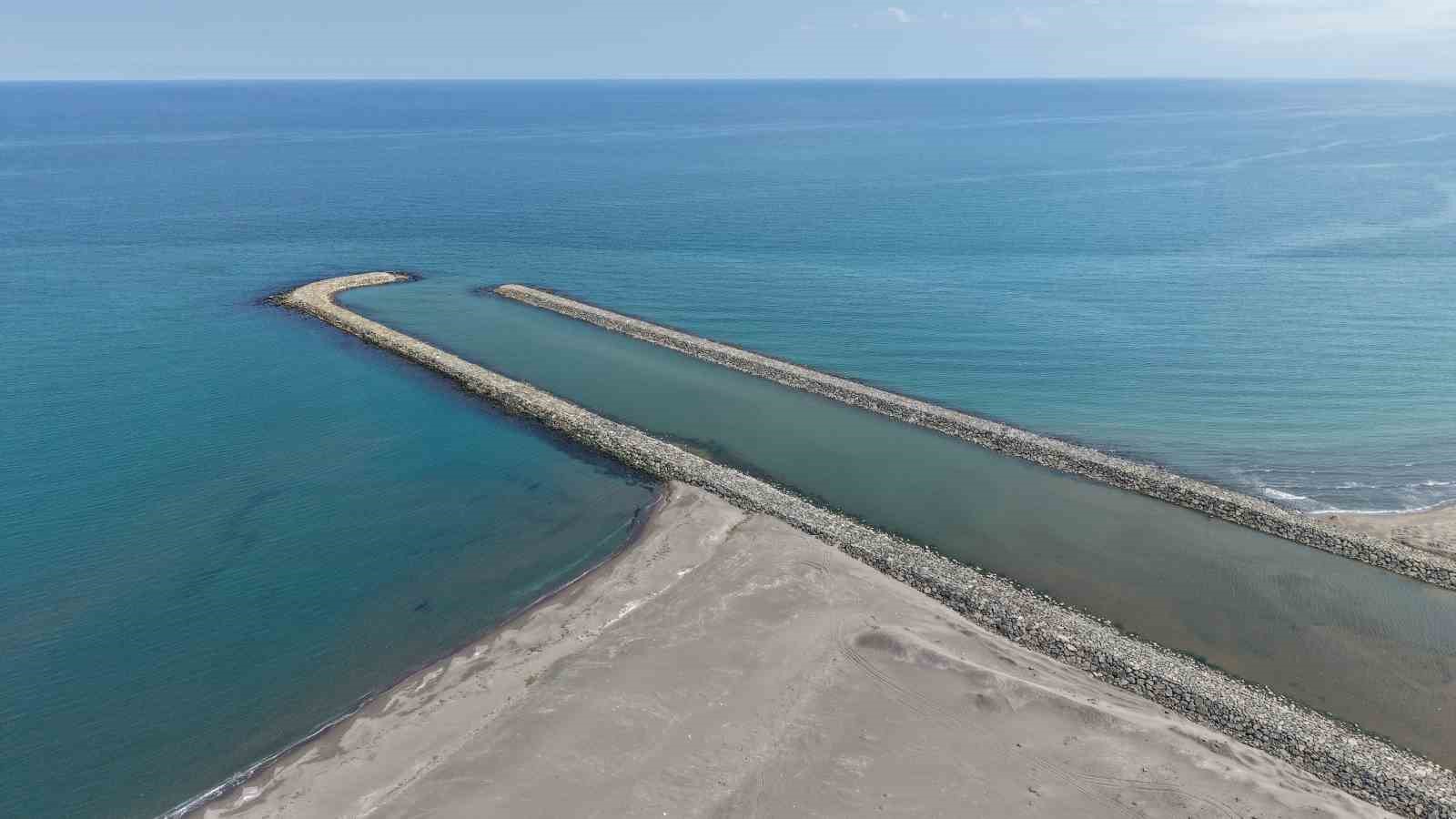&Ccedil;arşamba Dumanlı Denize &Ccedil;ıkış Yapısı tamamlandı