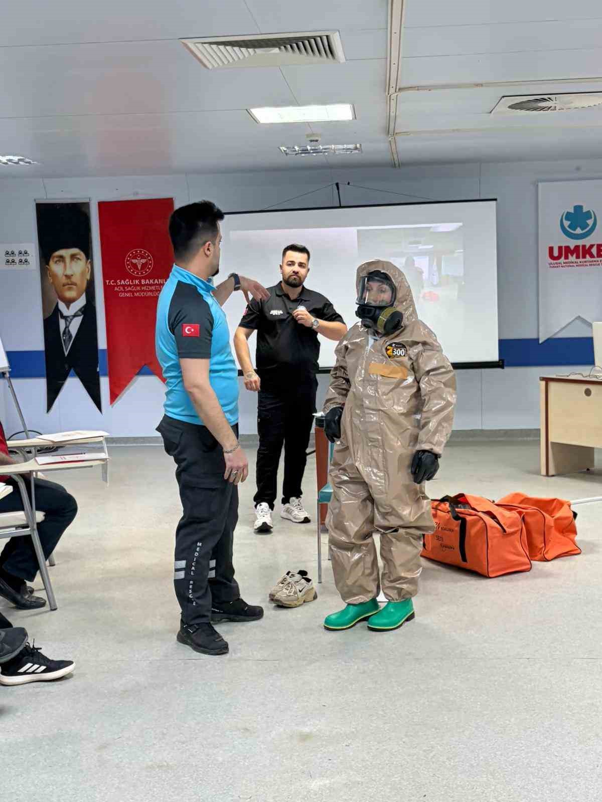 Elazığ’da KBRN eğitimi