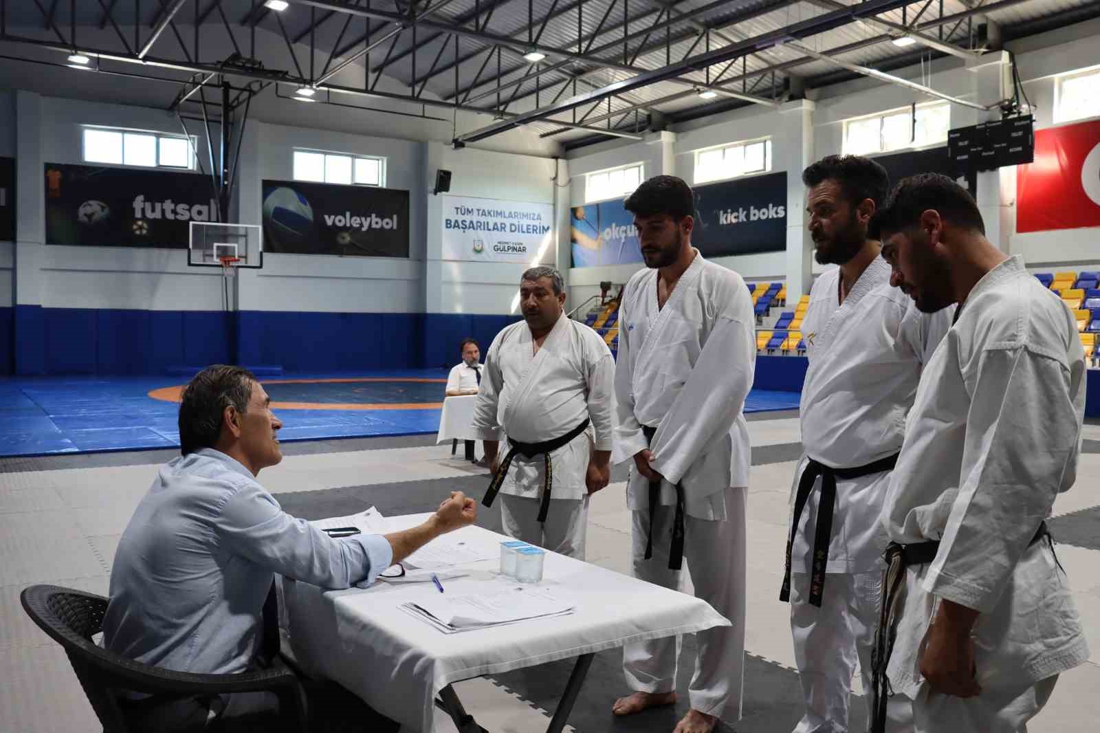 Karete dan sınavları Şanlıurfa&rsquo;da ev sahipliğinde yapıldı