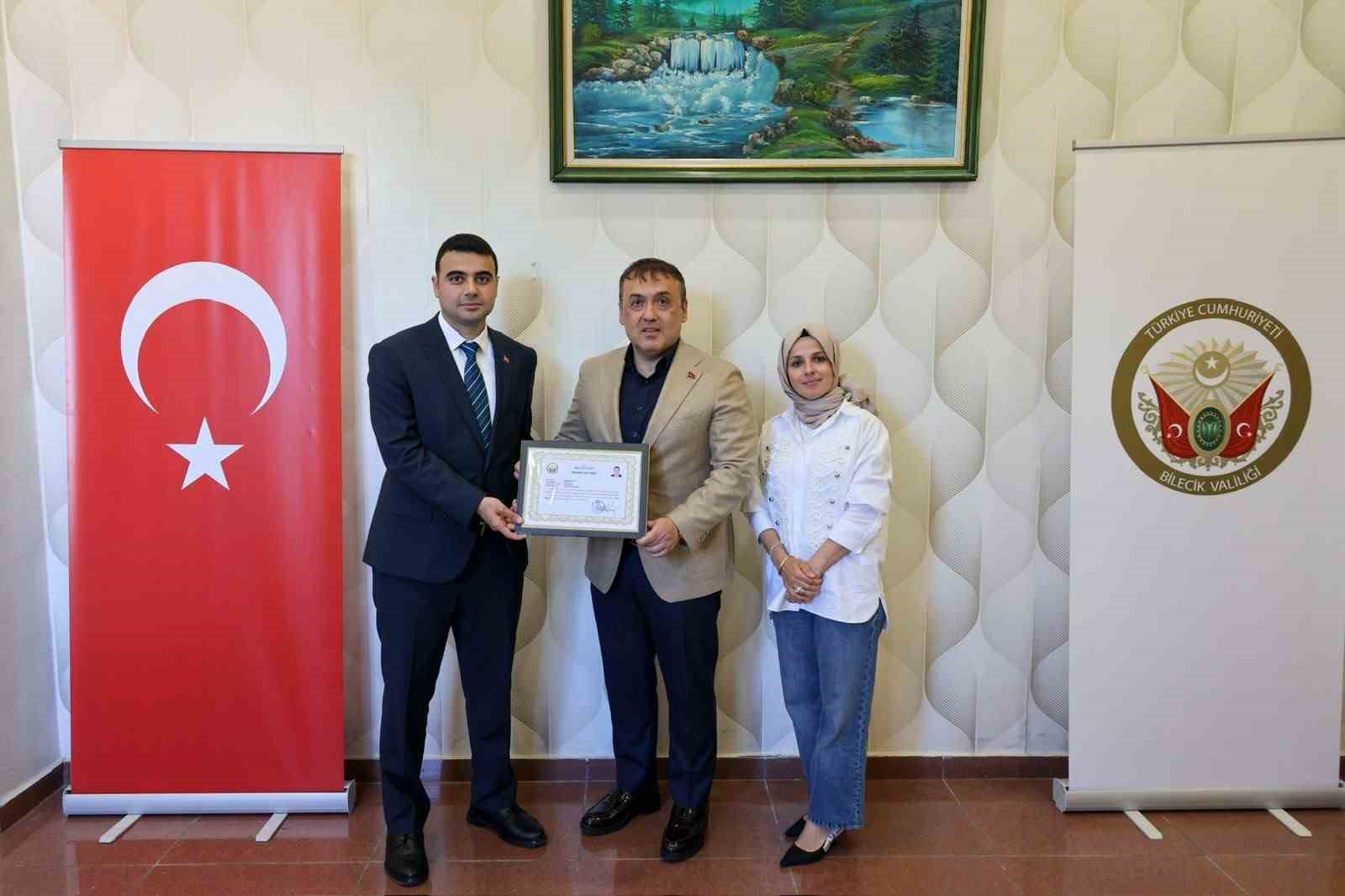 Bilecik&rsquo;te m&uuml;lki idare amirlerine veda programı