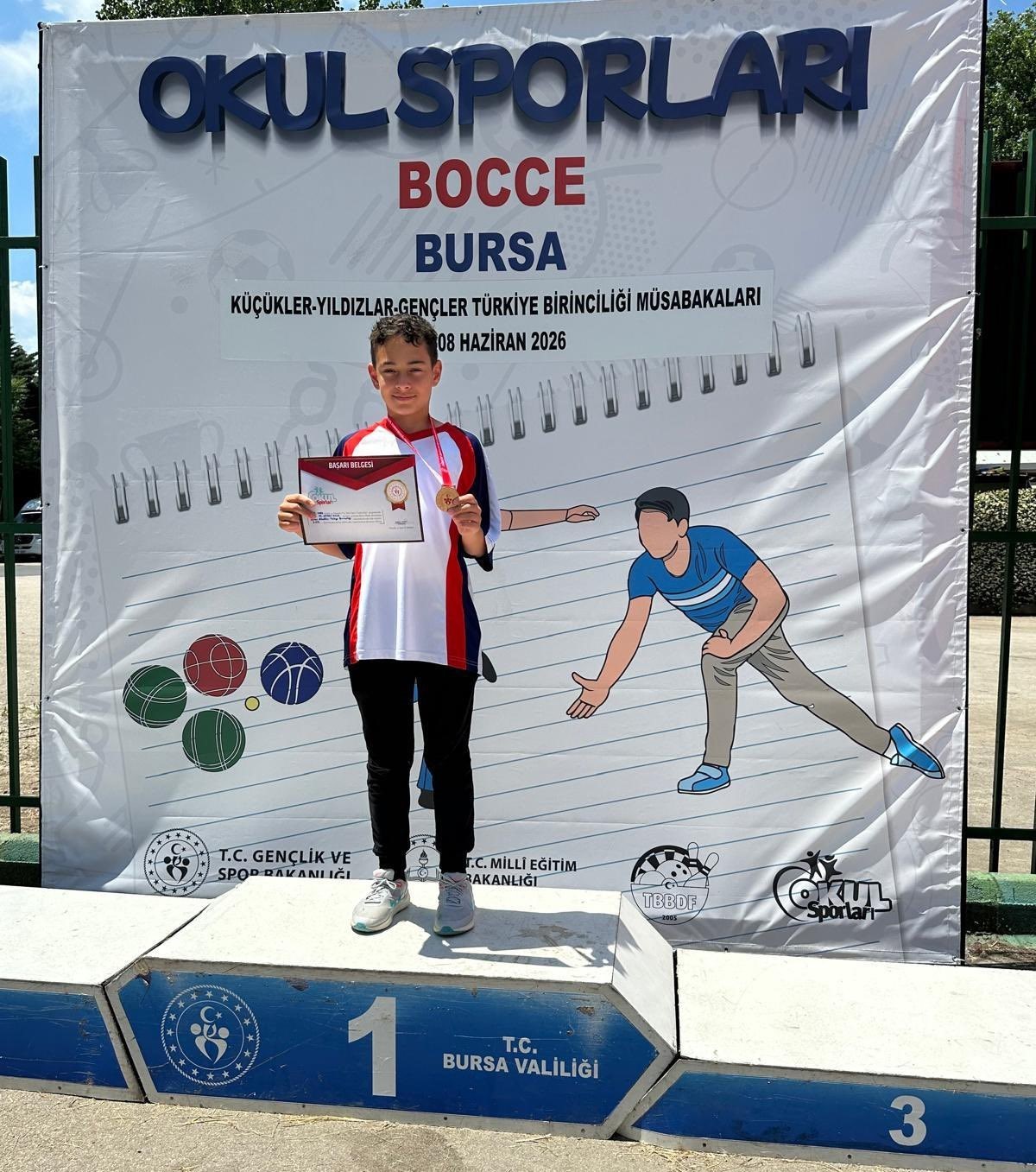 Eskişehir&rsquo;i temsil eden sporculardan Bocce T&uuml;rkiye Şampiyonası&rsquo;nda &ouml;nemli başarı