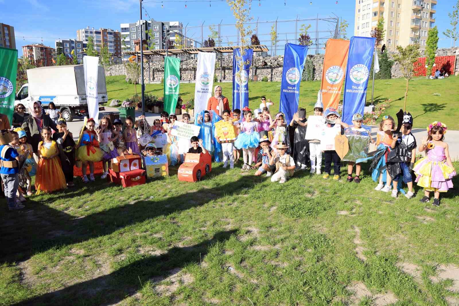 Talas’ta çevre bilinci sanatla buluştu, öğrenciler ödüllerine kavuştu