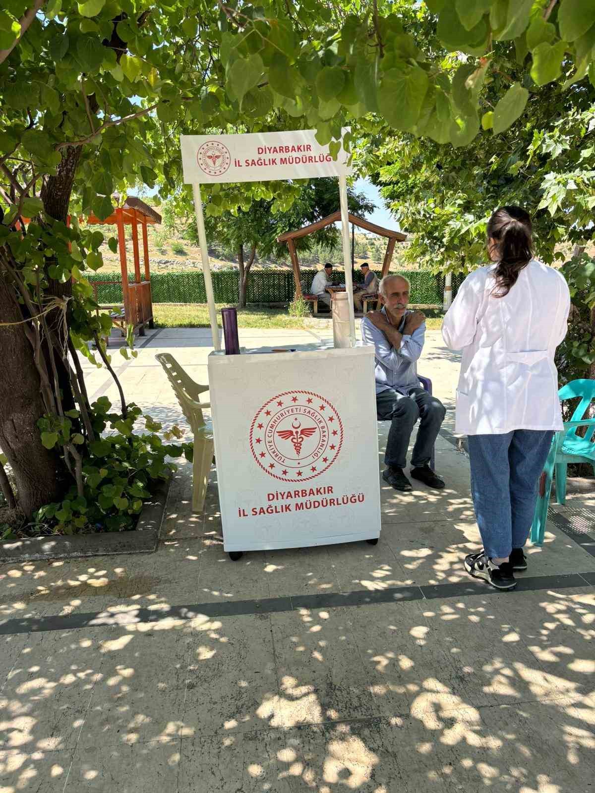 Diyarbakır&rsquo;da "Hareket Yaşını &Ouml;ğren, Sağlıklı Yaşa" kampanyasına yoğun ilgi