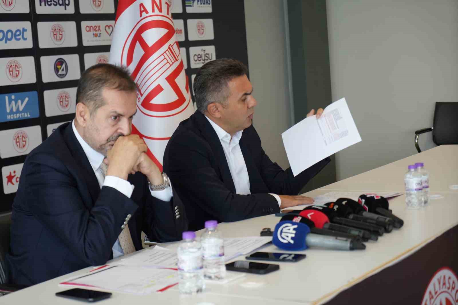 Antalyaspor&rsquo;da se&ccedil;im kararı