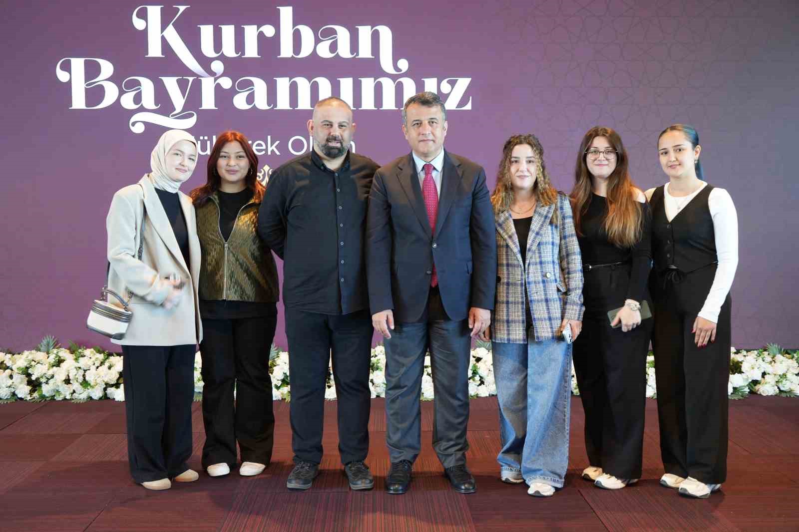 Samsun&rsquo;da bayramlaşma