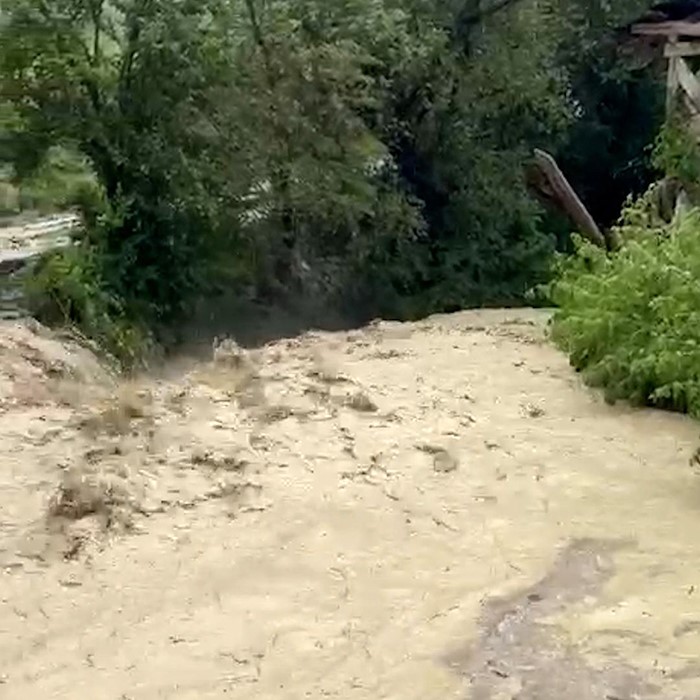Bolu&rsquo;da dereler taştı, tarım arazileri sular altında kaldı