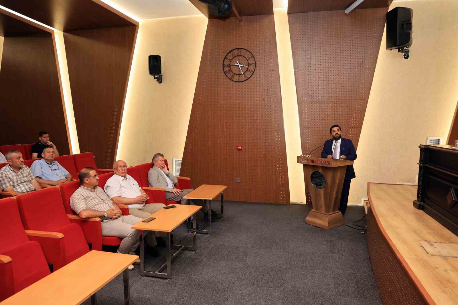 Talas Belediyesi&rsquo;nden personele kanser farkındalık eğitimi