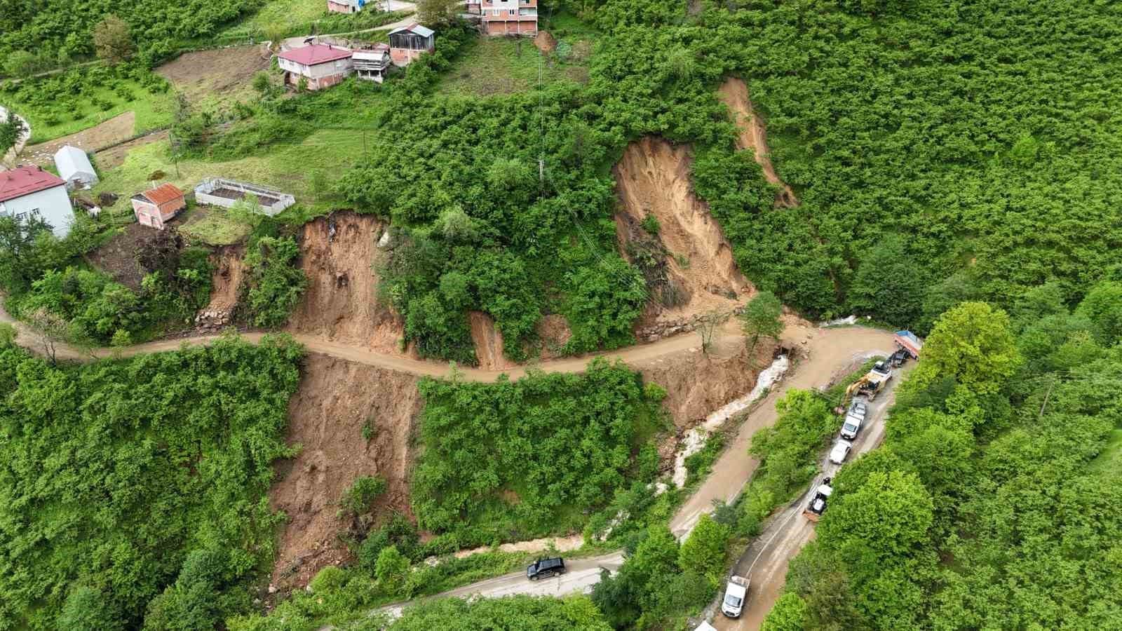 Giresun&rsquo;da aşırı yağışların bilan&ccedil;osu b&uuml;y&uuml;yor