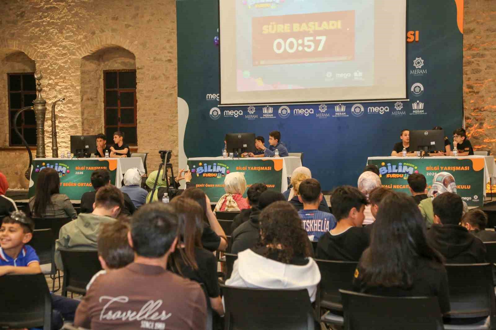 Meram&rsquo;da geleceğin bilim insanları yarıştı