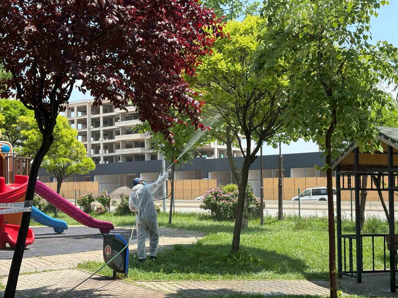Sincan Belediyesinden yaz aylarına &ouml;zel ila&ccedil;lama
