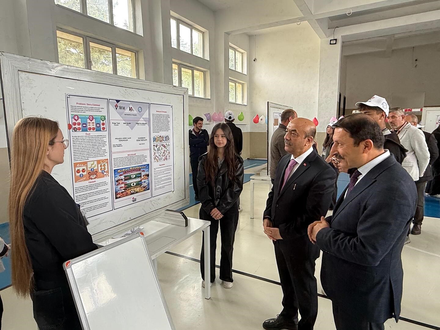 Öğrencilerin bilimsel projeleri Erzincan’da sergilendi
