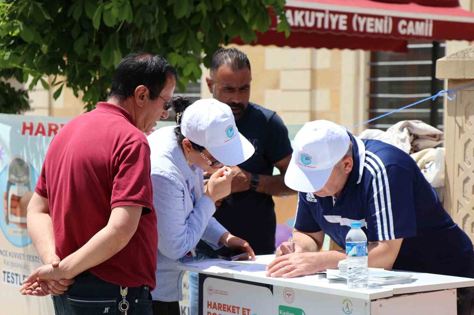 Bayburt&rsquo;ta vatandaşlara hareket yaşı testi yapıldı