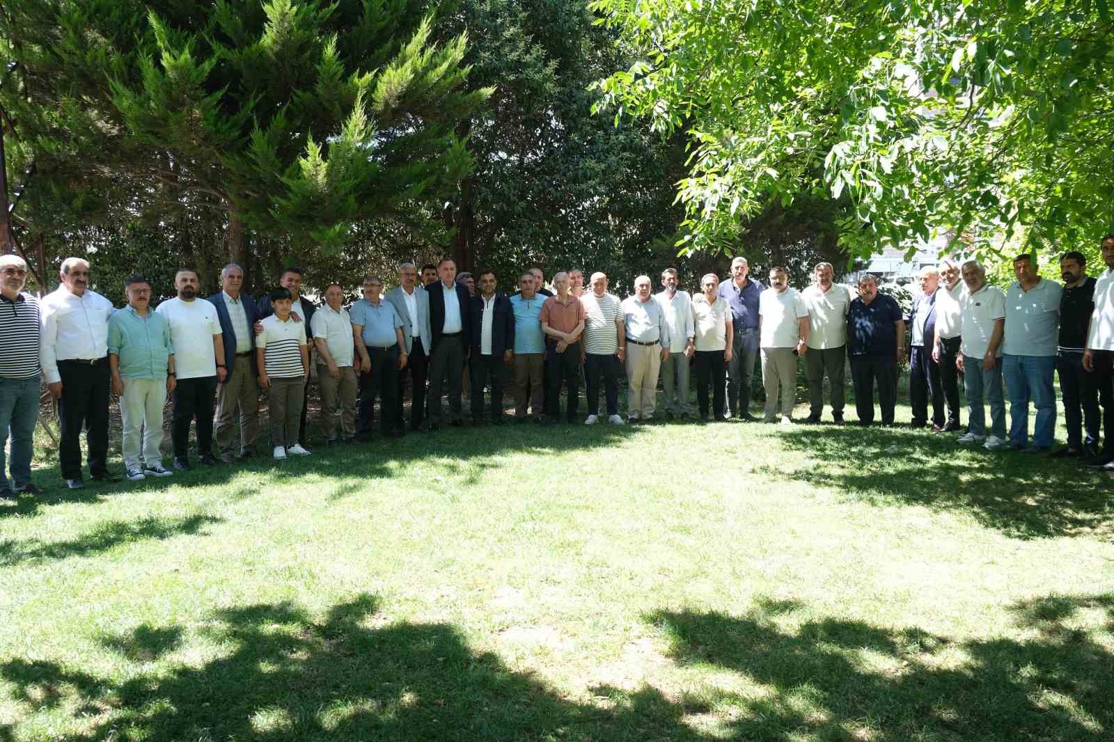Mardin TSO Başkan adayı Veysi Duyan, Meşkina Aşireti Derneği y&ouml;netimiyle bir araya geldi