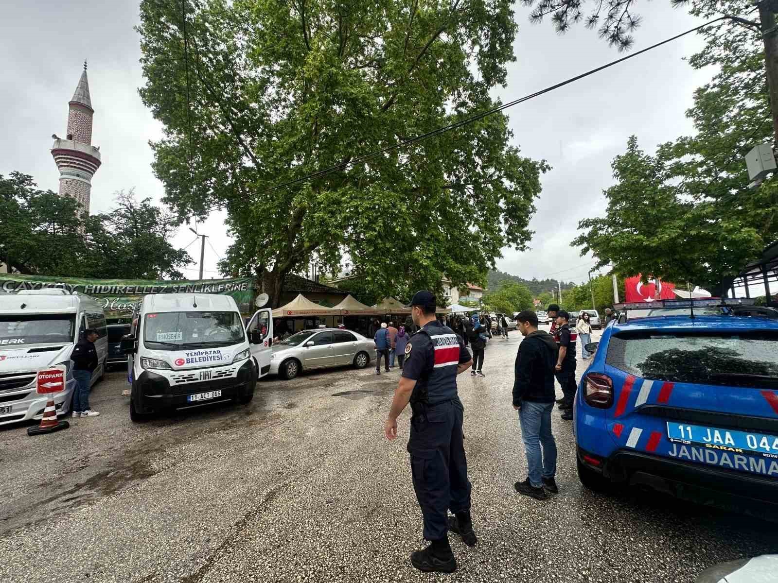 Bilecik’te Hıdırellez şenliklerinde 350 vatandaşa güvenlik tedbiri