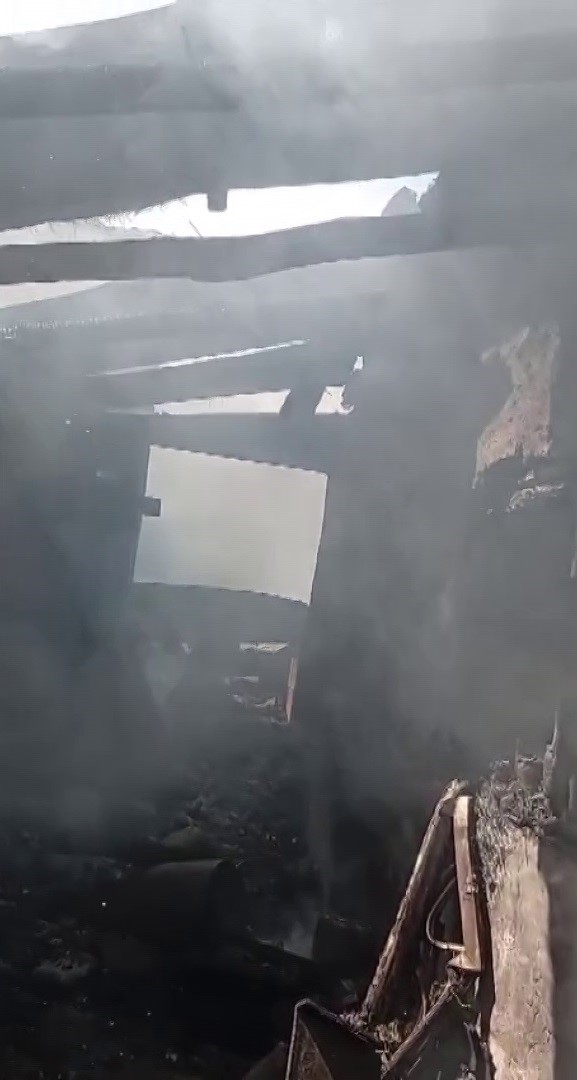 Sivas&rsquo;ta mutfak t&uuml;p&uuml; patladı, &ccedil;ıkan yangında bir kişi dumandan etkilendi