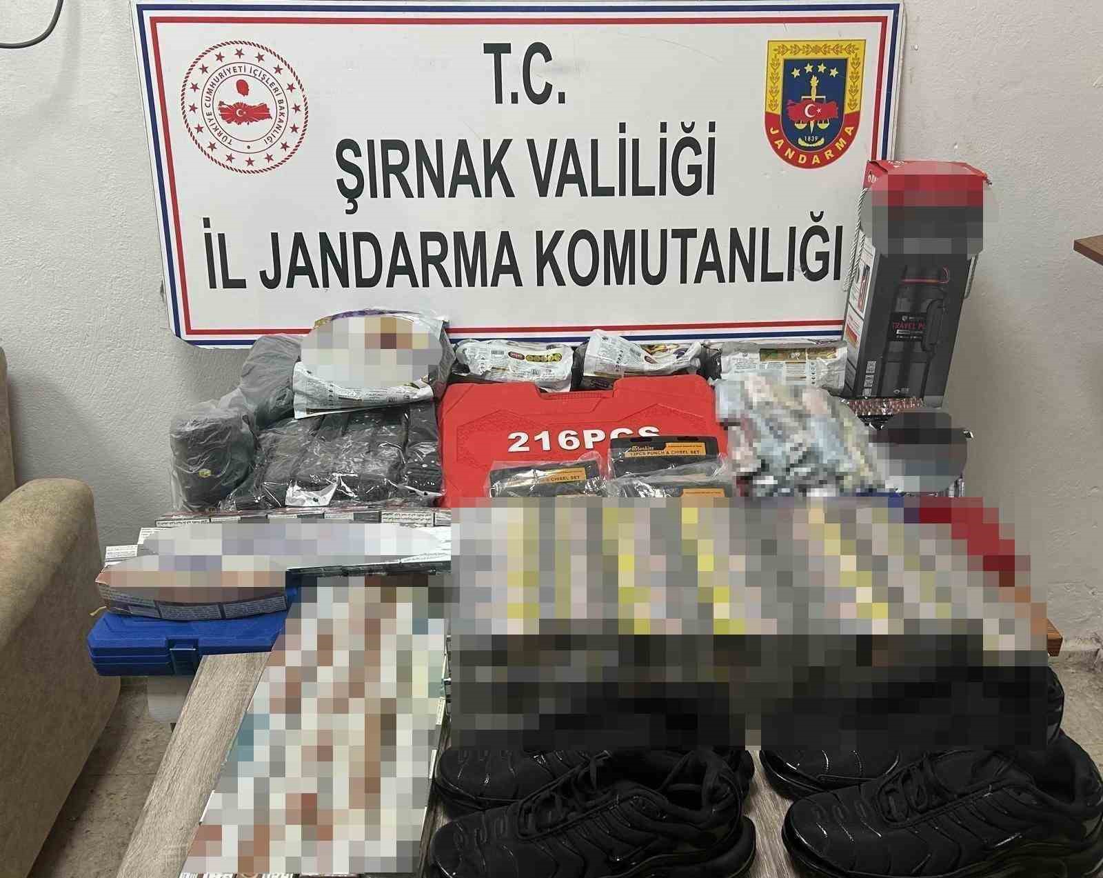 Şırnak&rsquo;ta jandarmadan asayiş ve ka&ccedil;ak&ccedil;ılık operasyonu: 94 ş&uuml;pheli hakkında adli işlem yapıldı