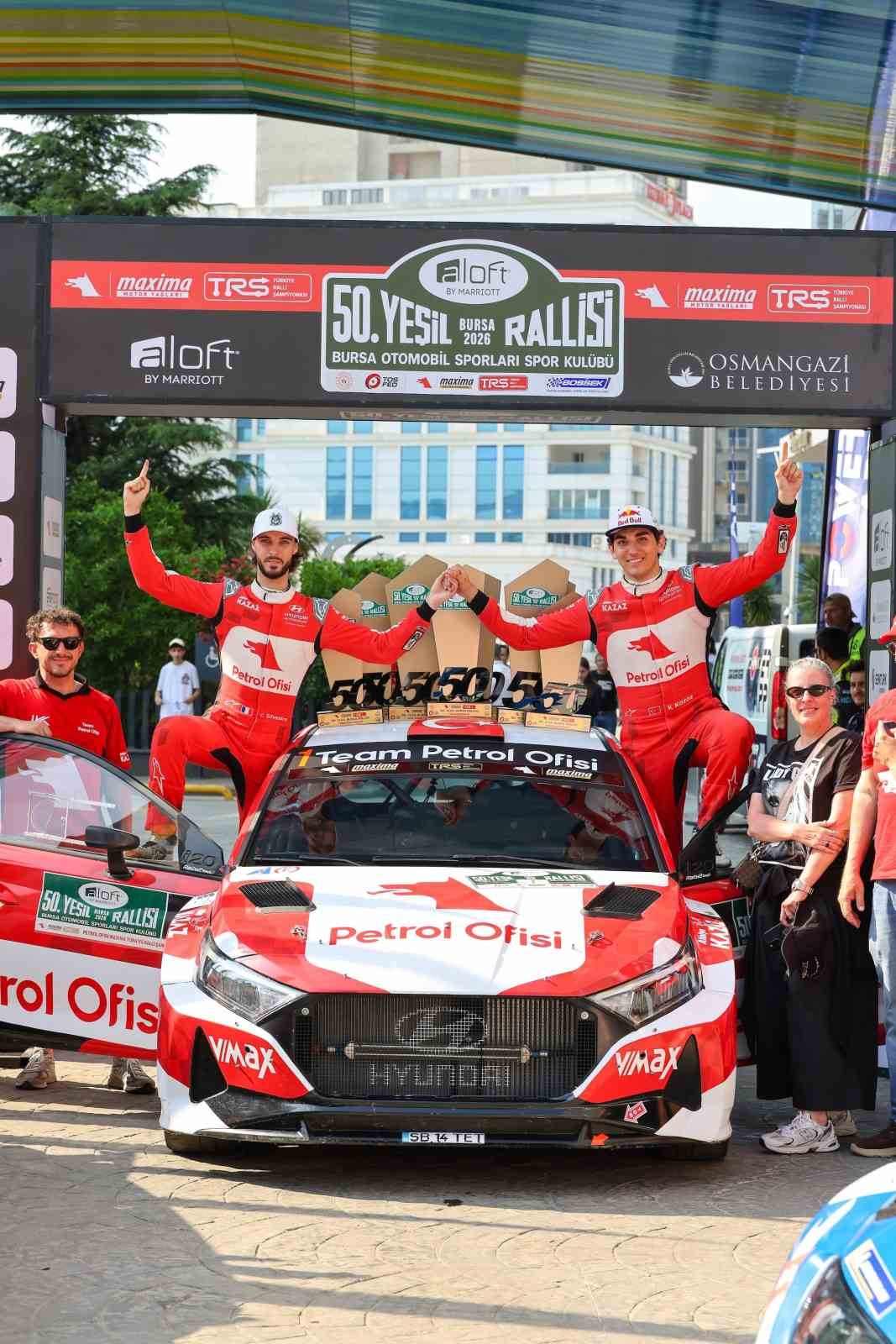 Bursa Rallisi&rsquo;ni Kerem Kazaz kazandı