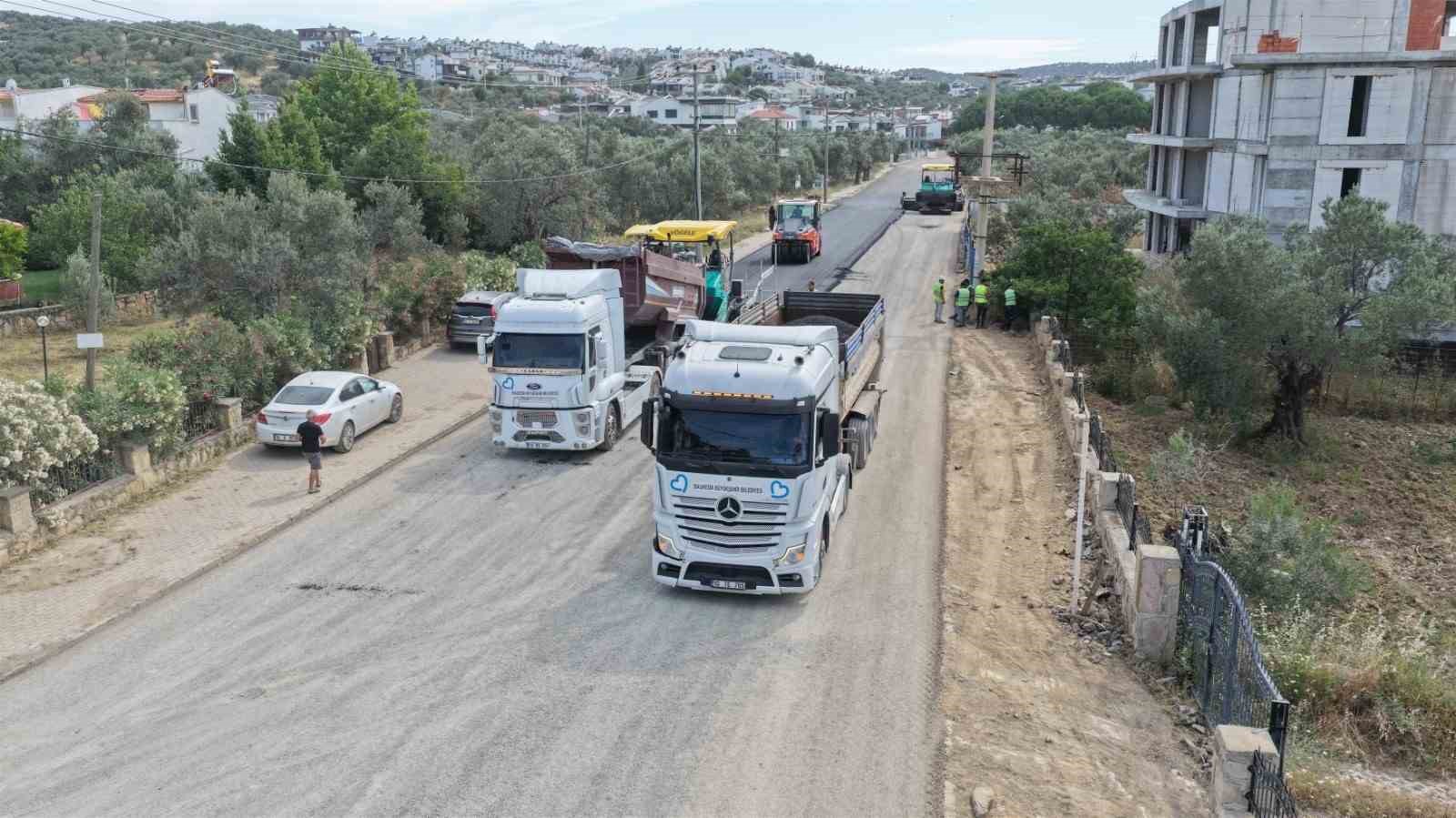 Balıkesir&rsquo;in d&ouml;rt bir yanında yollara B&uuml;y&uuml;kşehir dokunuşu