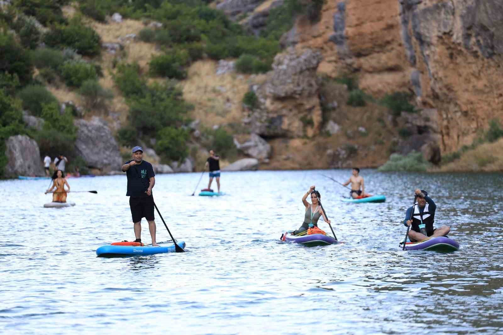 Takoran Vadisi su sporlarının yeni g&ouml;zdesi oldu