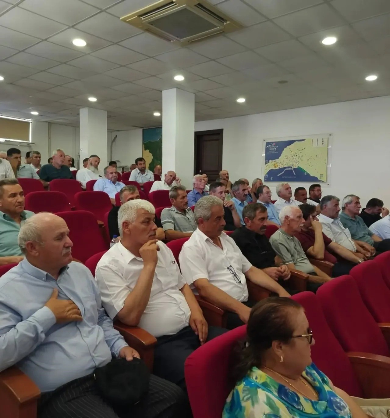 Sinop’ta muhtarlara sosyal hizmetler ve ŞÖNİM bilgilendirmesi