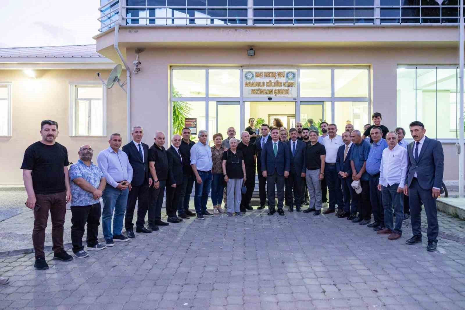 Erzincan&rsquo;da Muharrem ayı birlik ve kardeşlik sofrasında idrak edildi