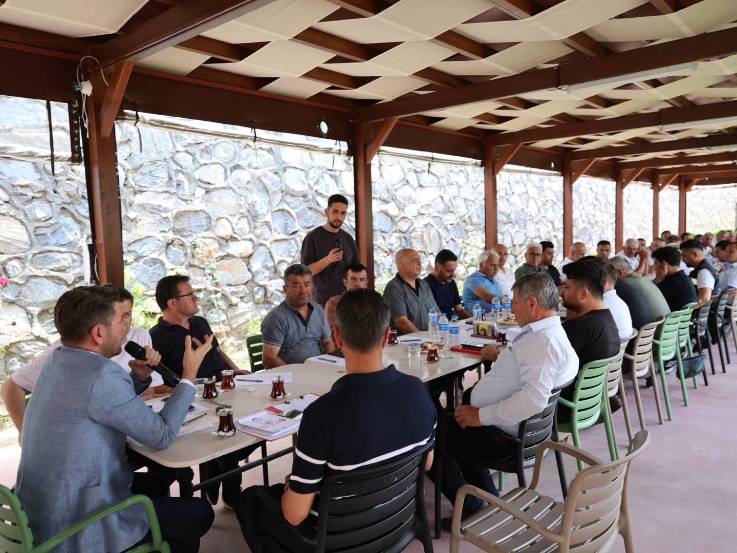 Başkan Tatık muhtarlarla il&ccedil;ede yapılacak hizmetleri değerlendirdi