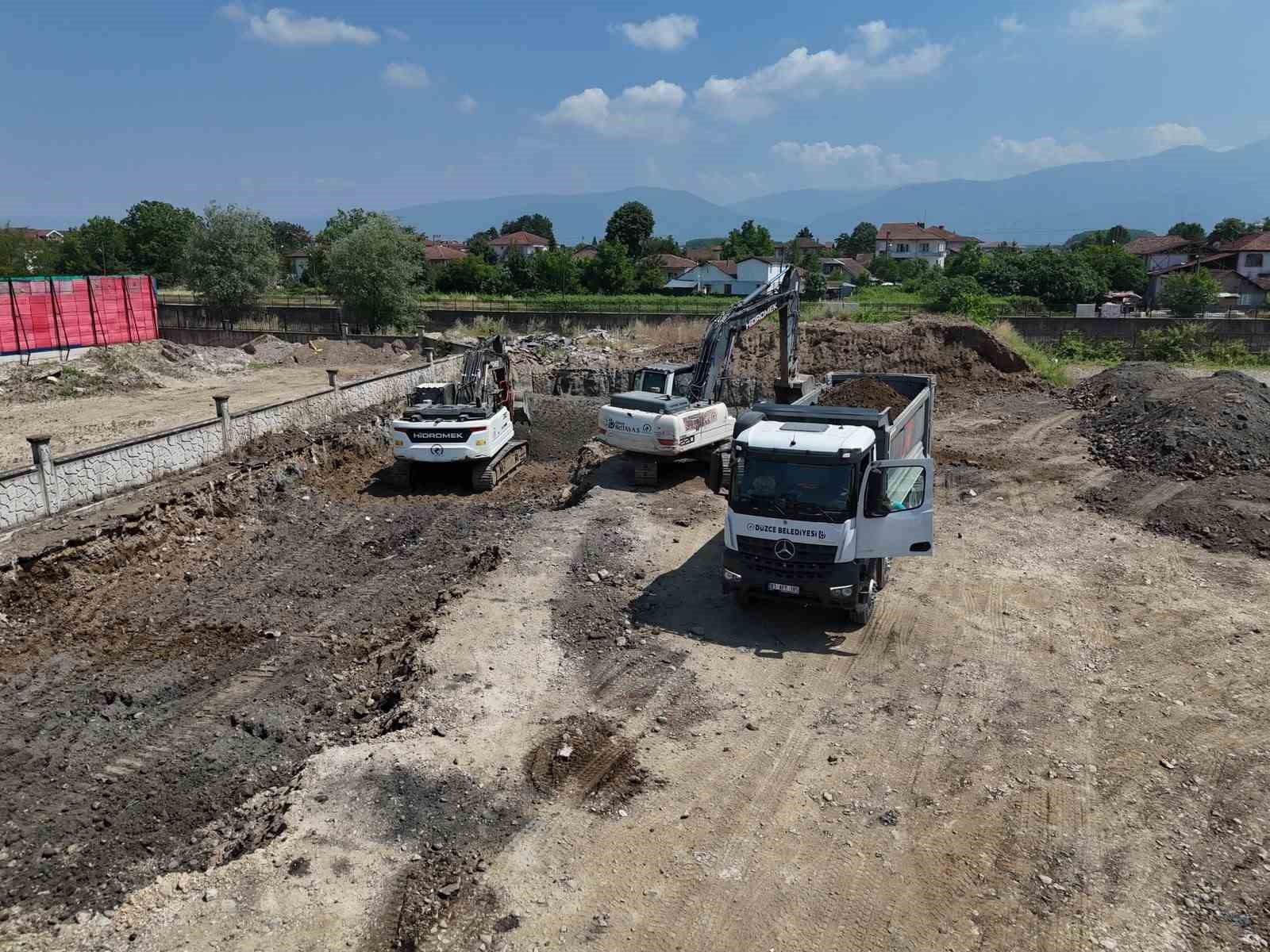 19 Mayıs&rsquo;ta temel kazıları başladı