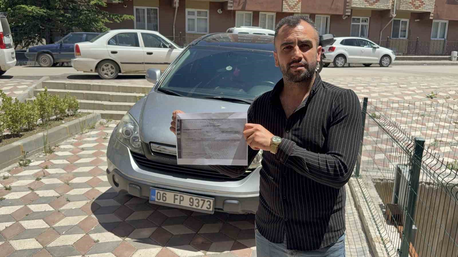 Otomobilin &uuml;&ccedil; &ouml;nceki sahibinin cezası yeni sahibinin başını ağrıttı