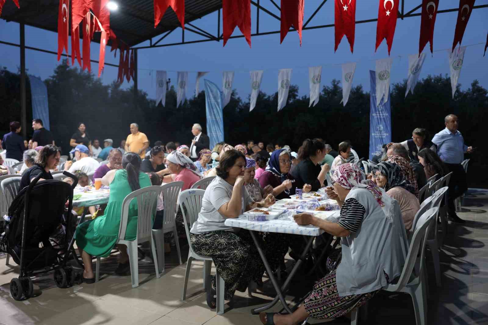 Muharrem ayı iftar sofraları Aydın&rsquo;da kurulmaya başladı