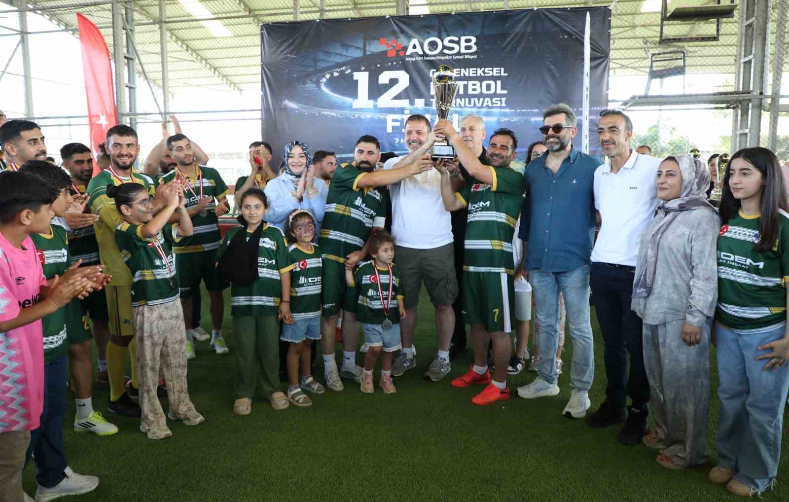 AOSB&rsquo;de futbol ş&ouml;leni finalle ta&ccedil;landı