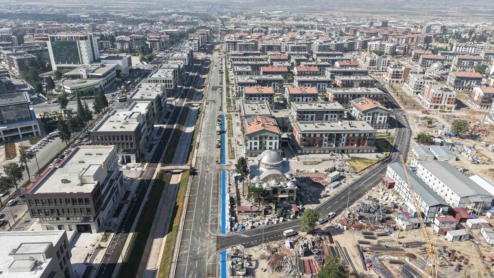 Kahramanmaraş&rsquo;ın Azerbaycan Mahallesi asfaltlanıyor
