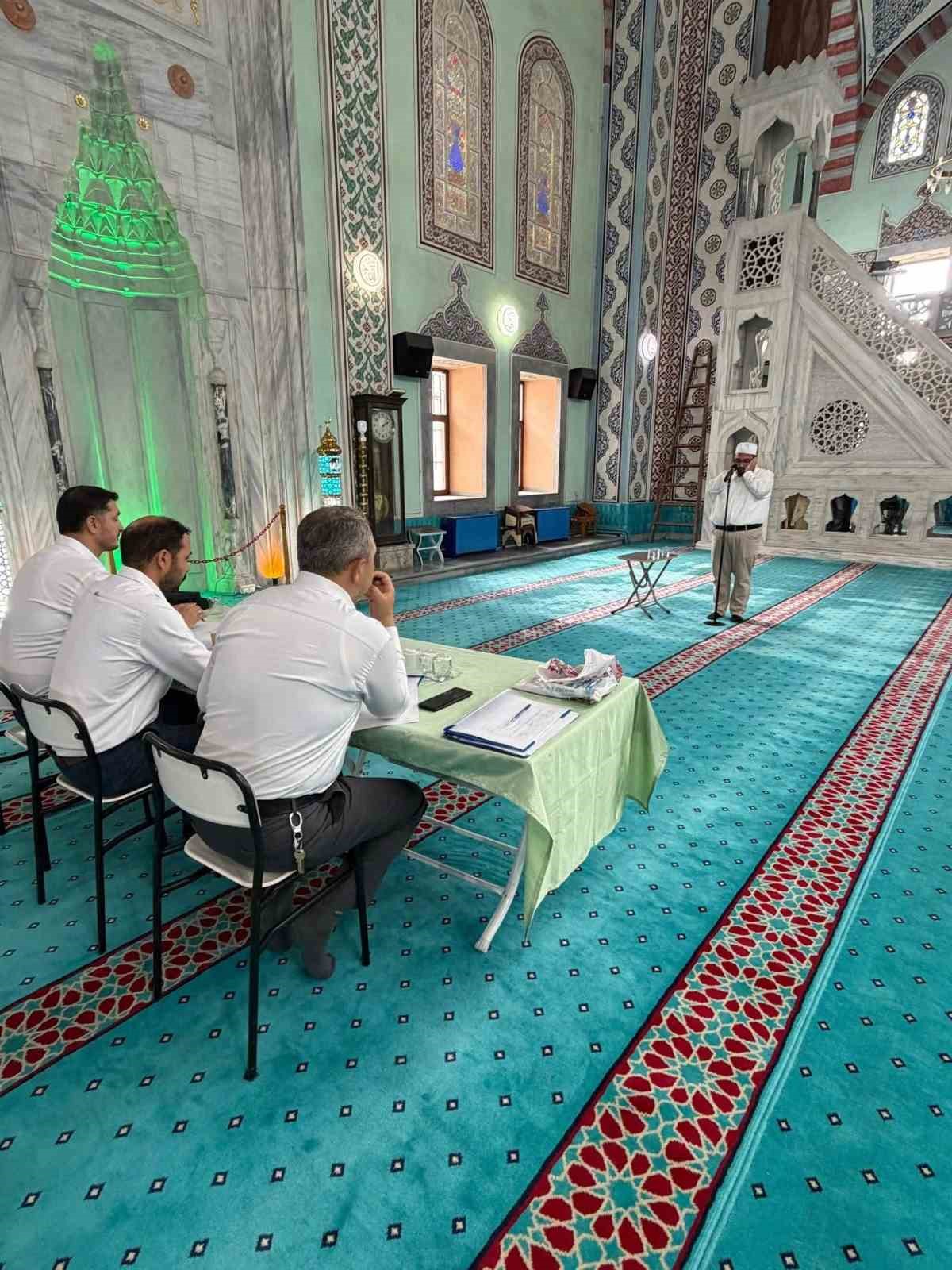 Odunpazarı&rsquo;nda Ezanı G&uuml;zel Okuma ve Etkili Hutbe Sunumu Yarışmaları yapıldı