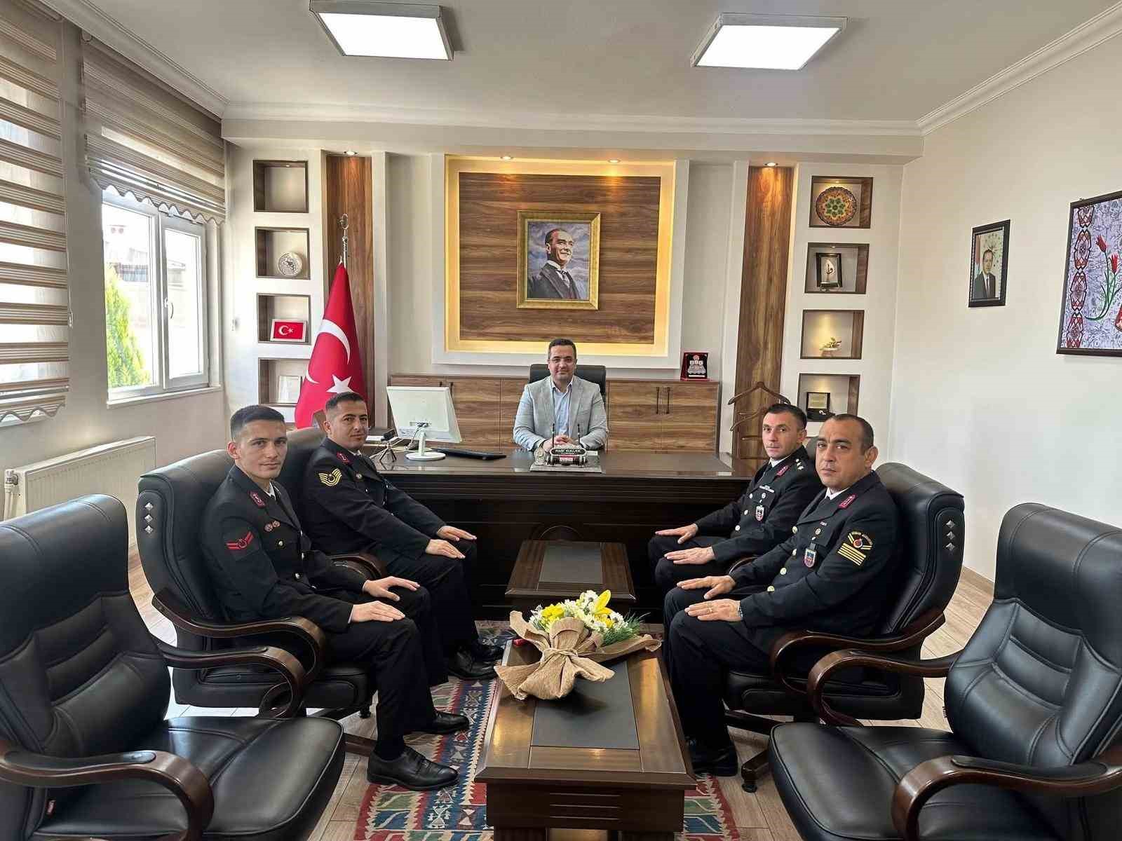 Kaymakam Dalak&rsquo;tan jandarmaya tebrik ve teşekk&uuml;r