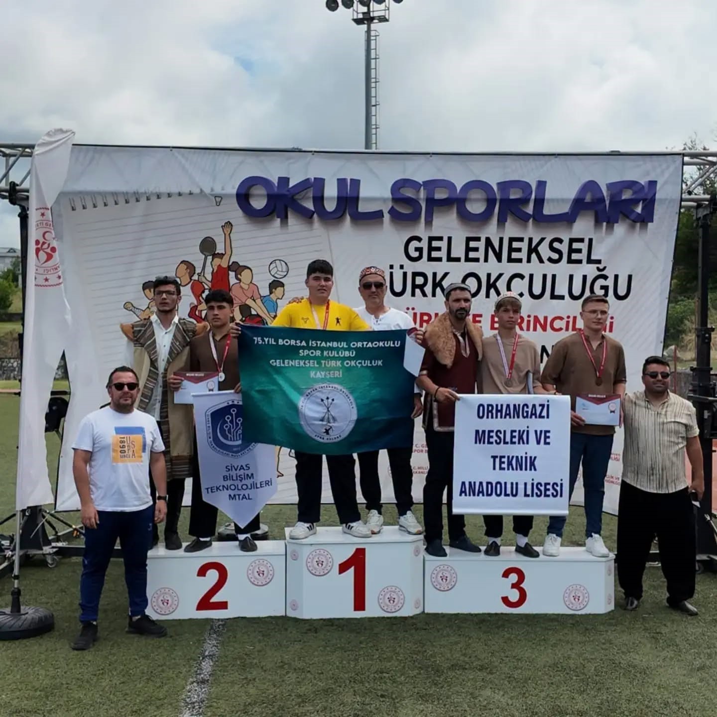 Sivaslı ok&ccedil;u T&uuml;rkiye k&uuml;rs&uuml;s&uuml;nde