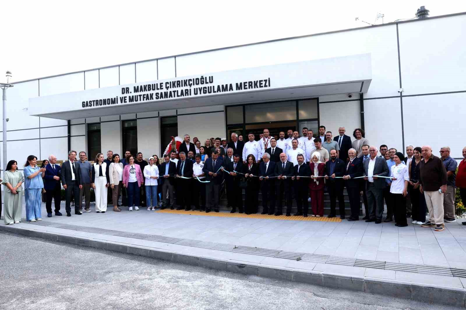 KAY&Uuml;&rsquo;de Dr. Makbule &Ccedil;ıkrık&ccedil;ıoğlu Gastronomi ve Mutfak Sanatları Uygulama Merkezi&rsquo;nin a&ccedil;ılışı yapıldı