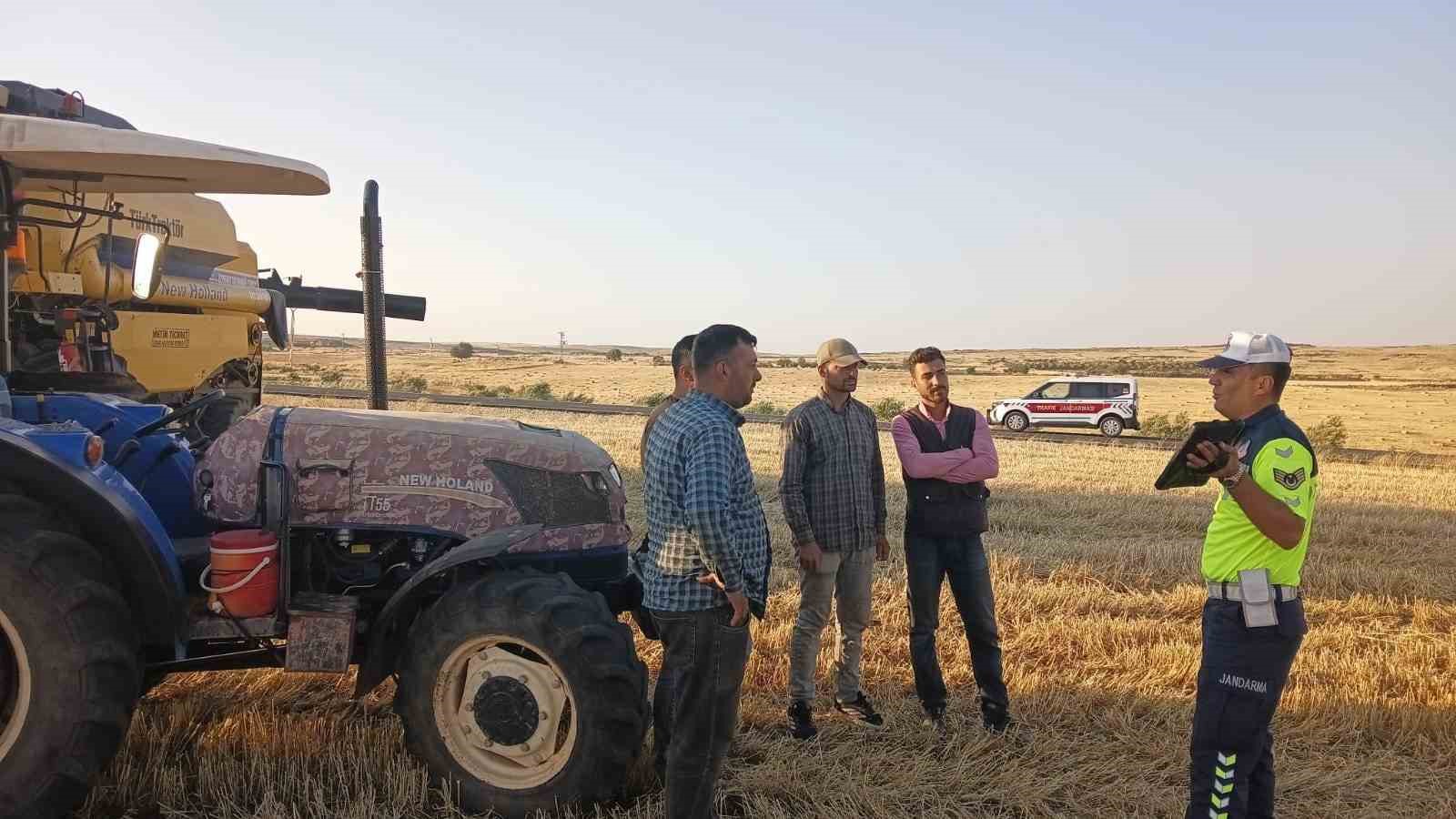 Kilis&rsquo;te trakt&ouml;r ve tarım ara&ccedil;larına trafik denetimi