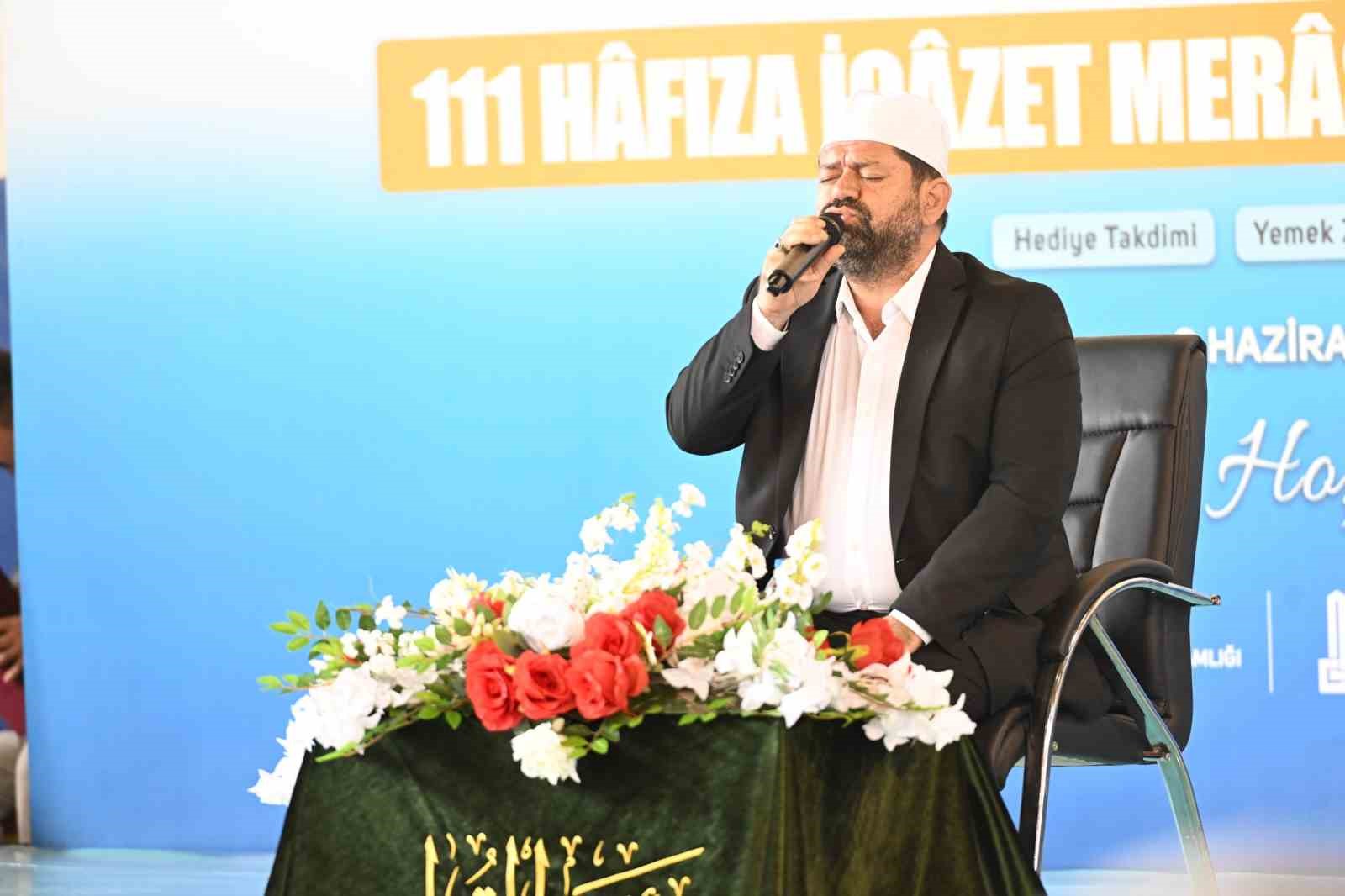 &Ccedil;at&rsquo;ta hafızlık icazet merasimi ger&ccedil;ekleştirildi