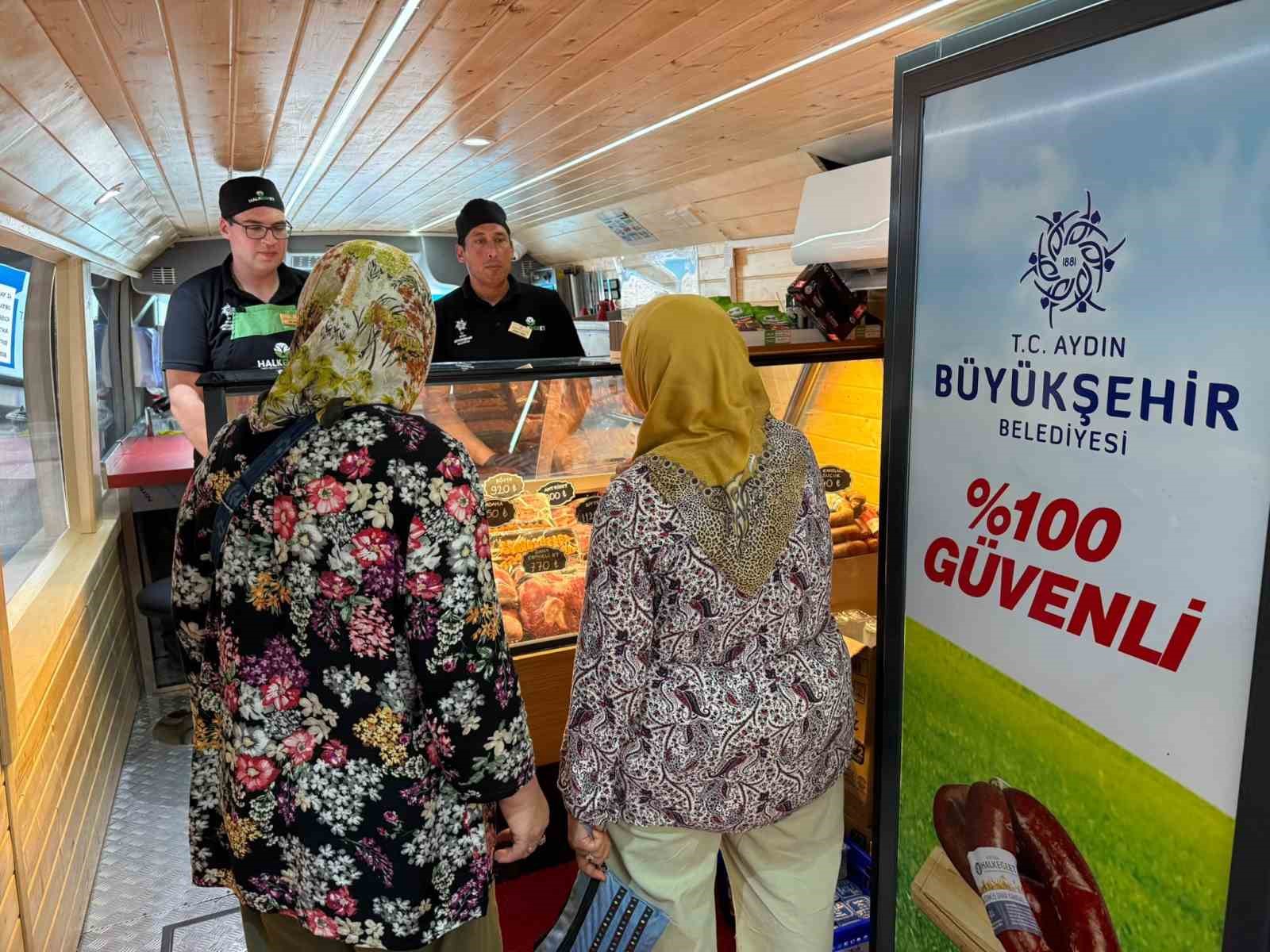 Aydın Büyükşehir Belediyesi Mobil Halk Ege Et Yenipazar’da