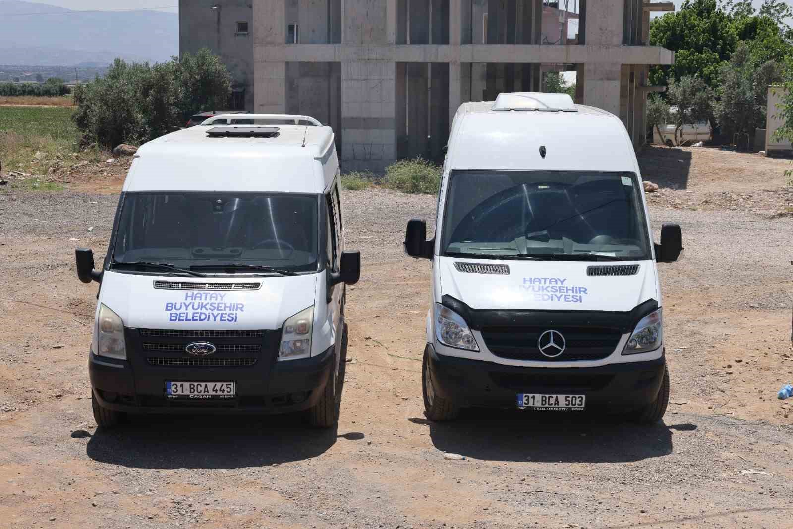 Hassa’da 25 mahalle toplu ulaşıma kavuştu