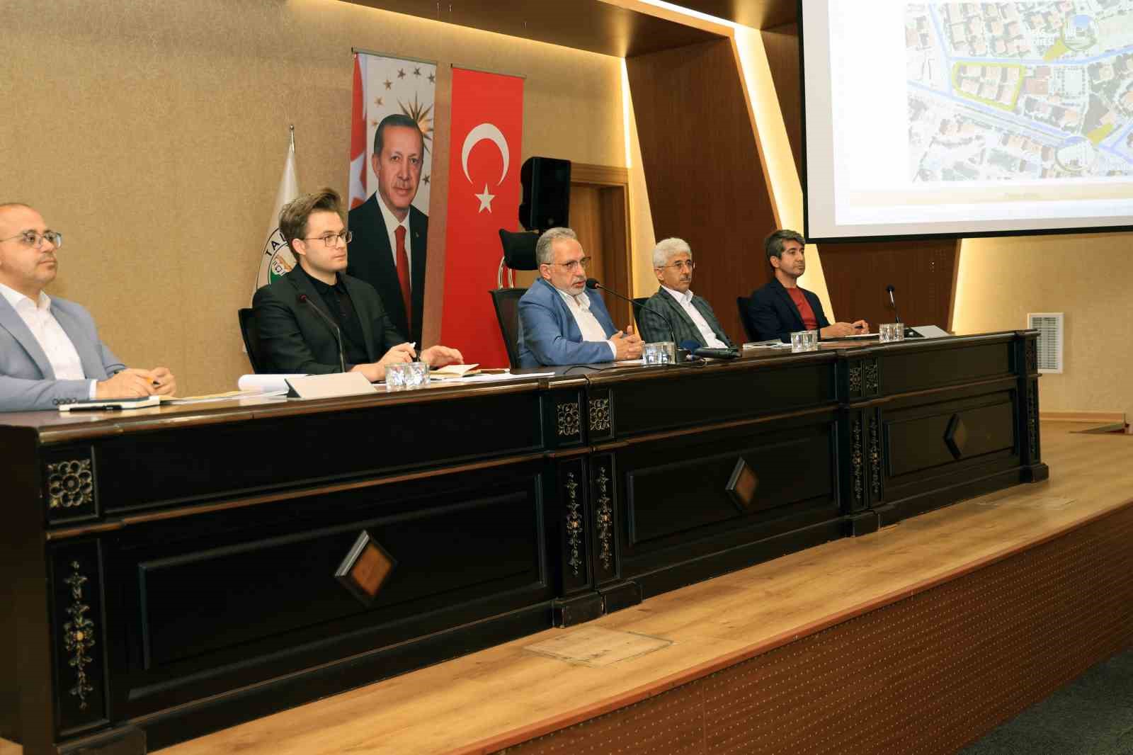 Başkan Yal&ccedil;ın&rsquo;dan kentsel d&ouml;n&uuml;ş&uuml;mde bir tarihi adım daha