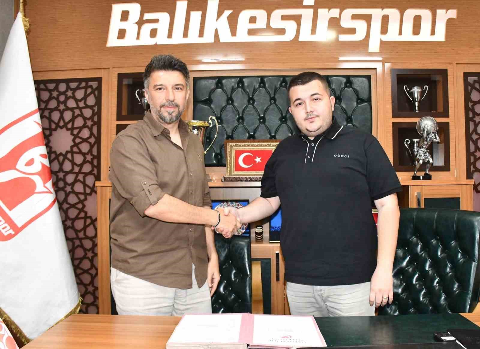Balıkesirspor&rsquo;da Teknik Direkt&ouml;r Polat &Ccedil;etin oldu