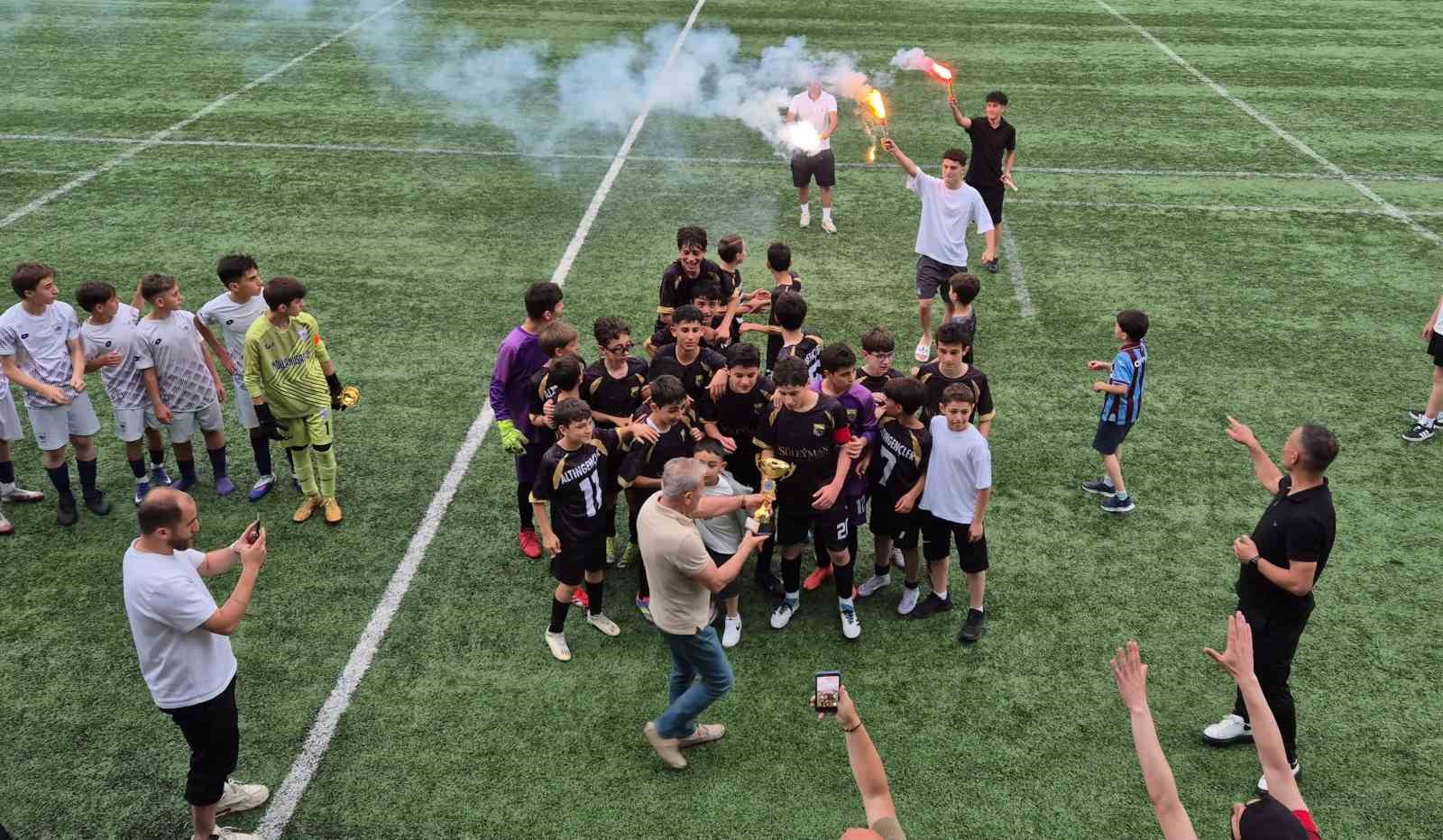 U13 Trabzon Şampiyonu Altın Gen&ccedil;lik oldu