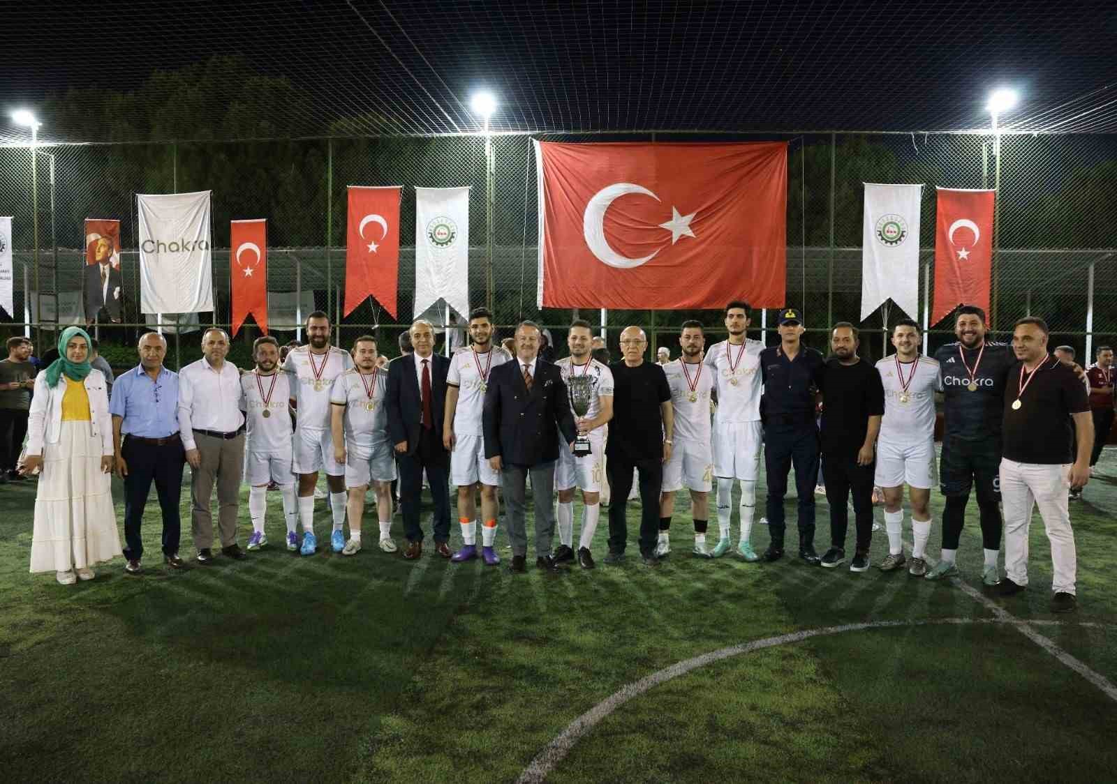 Denizli OSB Futbol Ligi&rsquo;nin şampiyonları belli oldu