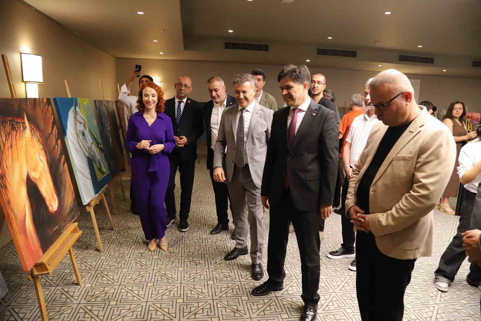 DAHİ Mersin Projesiyle atıklar sanata d&ouml;n&uuml;şt&uuml;