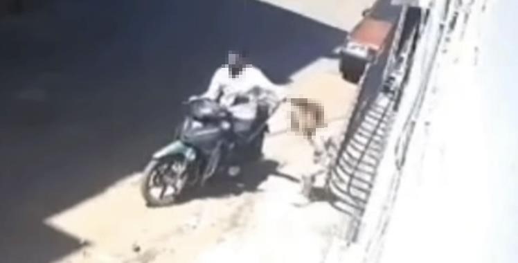 Gaziantep’te tepki çeken görüntü: Küçük kızını darbedip motosikletle sürükleyen baba gözaltına alındı
