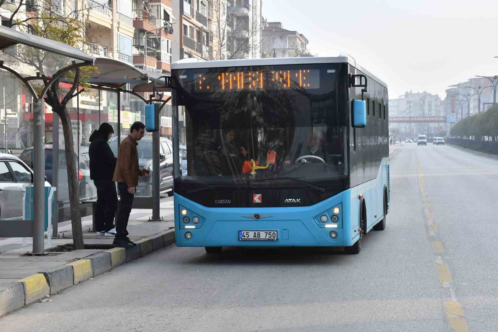 Manisa&rsquo;da toplu taşıma 5 g&uuml;n boyunca &uuml;cretsiz olacak